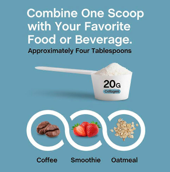 Neocell Collagen Bio-Peptides Powder 20Oz - Grassfed Protein Supplement - Advanced with 18 Essential Amino Acids